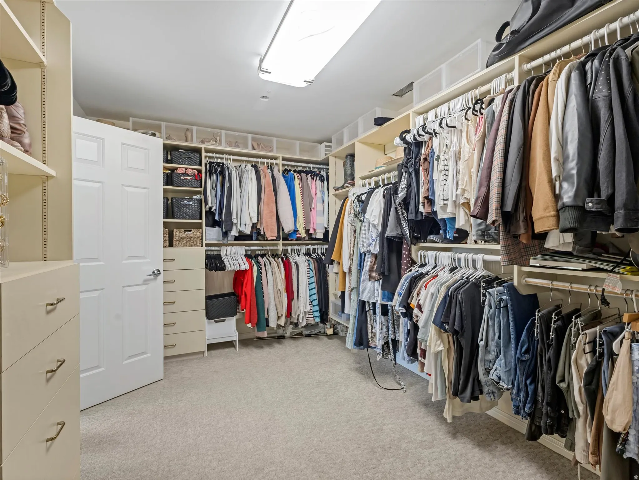 Primary walk-in closet