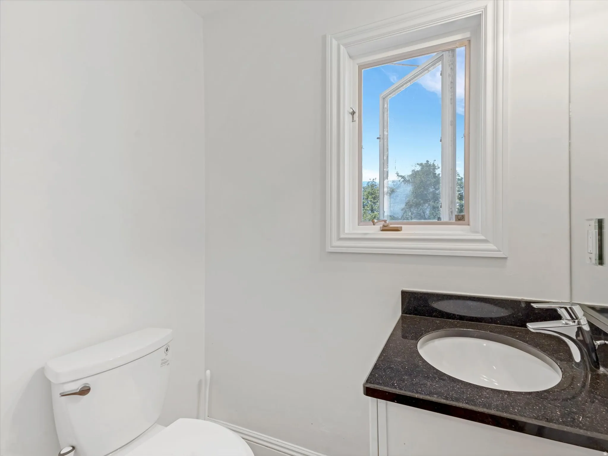 half bath off the mudroom