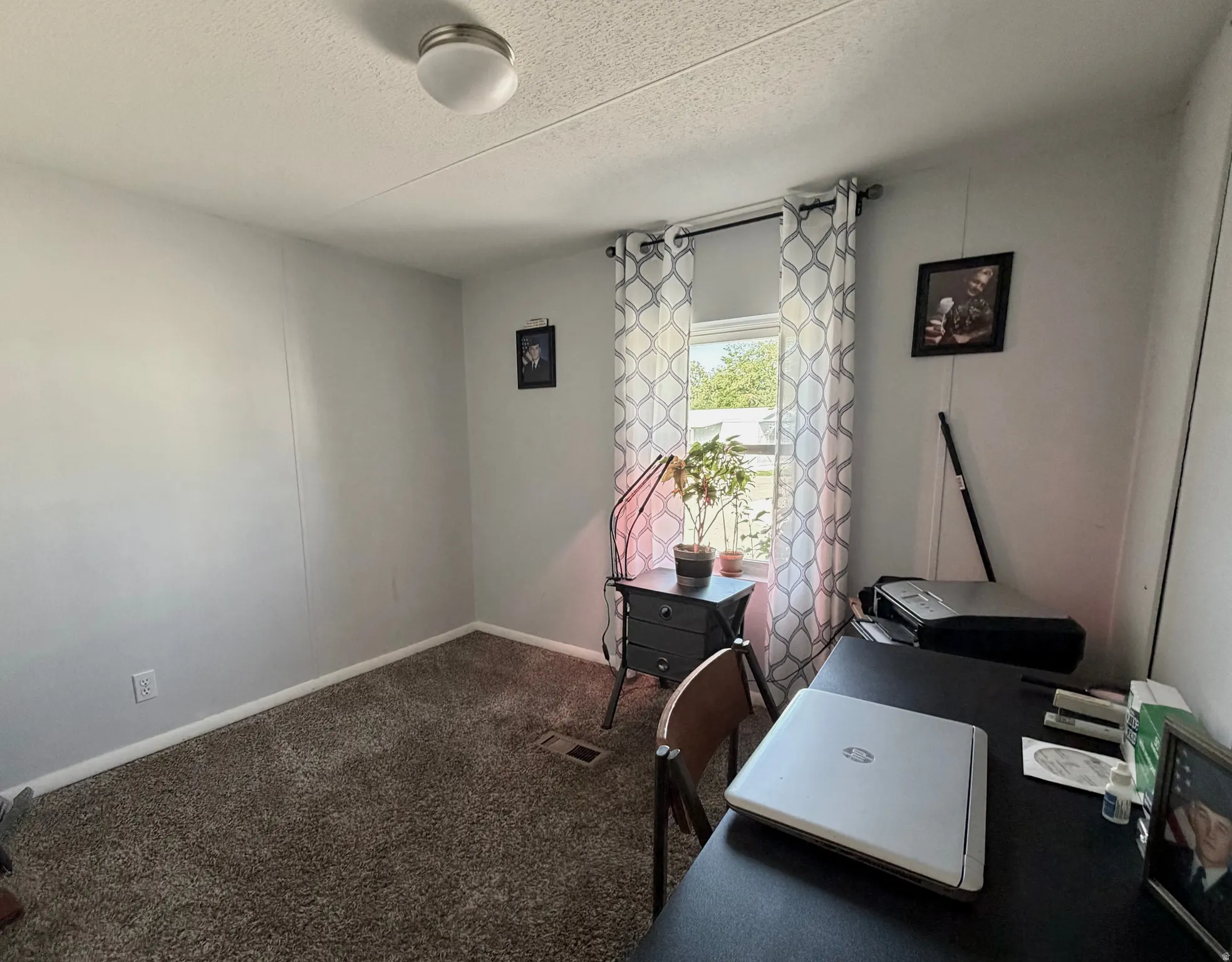 Large second bedroom at front of house