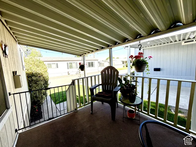 Covered front porch and deck
