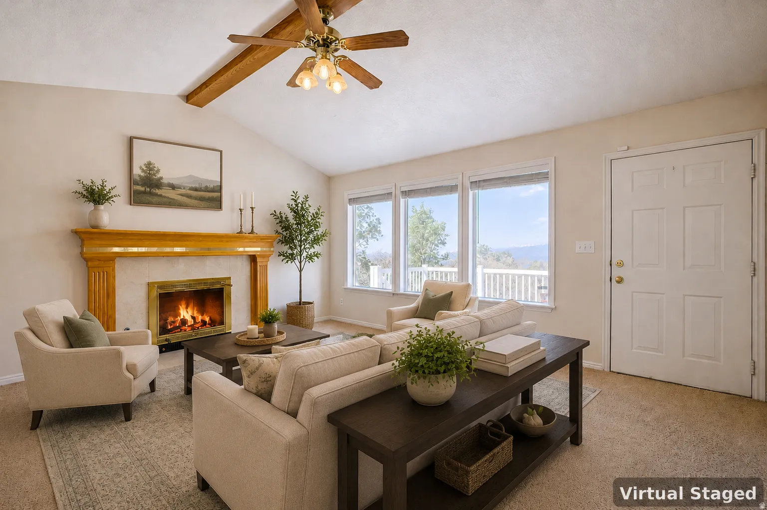 Virtual staging. Imagine what this could be for your home.