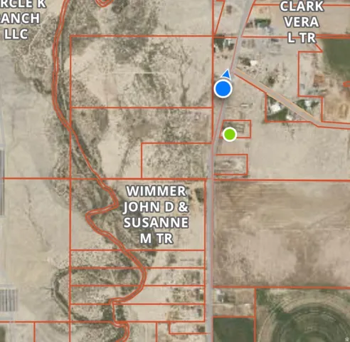 Property Parcel Map. Illustrating property boundaries and owner details