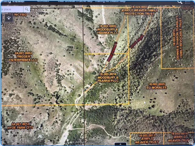 Assessor's Parcel Map. Displaying property boundaries and ownership information