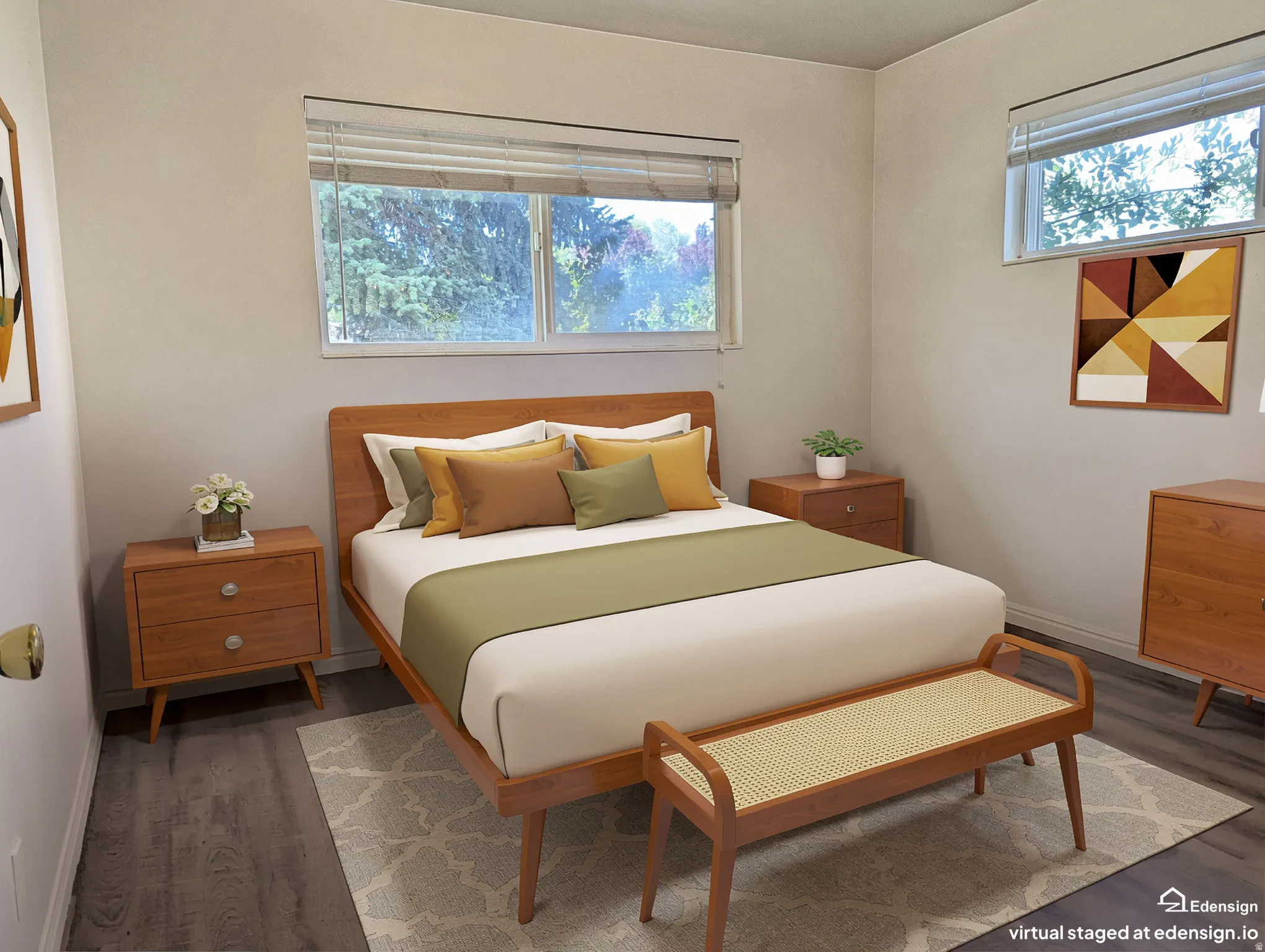 Virtually Staged Bedroom 3