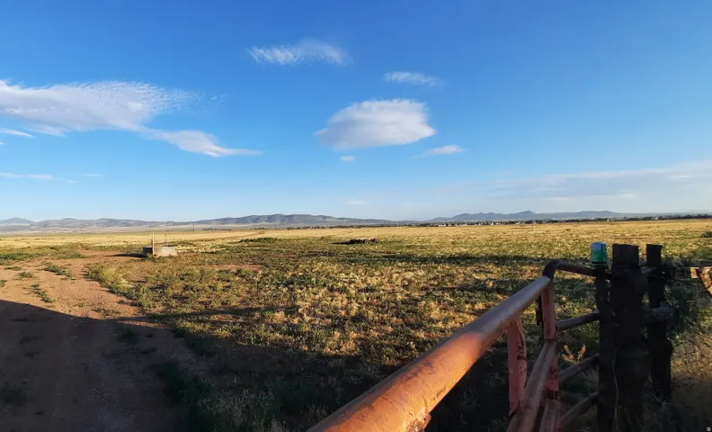 View of yard with a view of rural / pastoral area and a mountain view