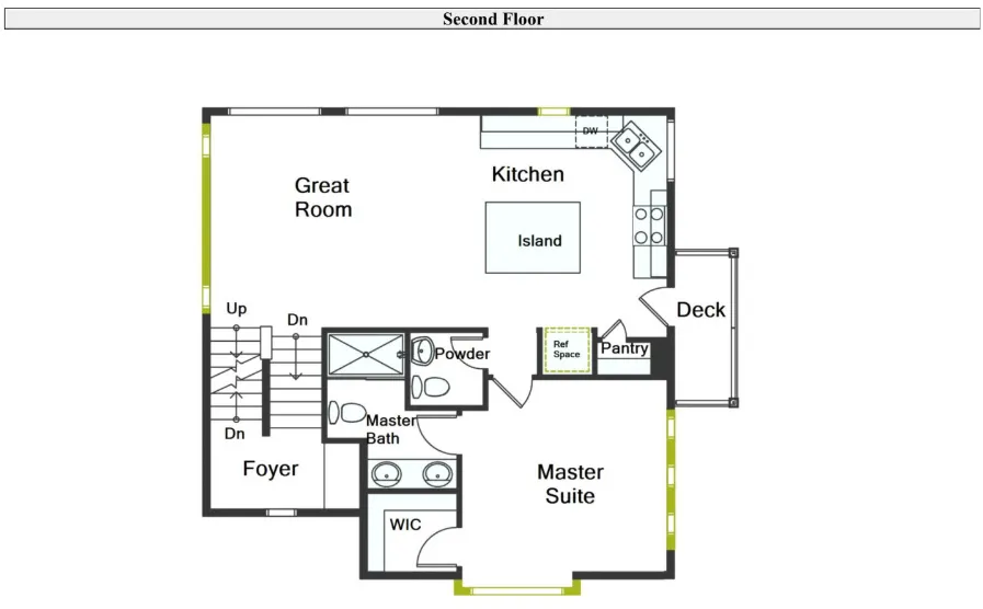 2nd Floor plan