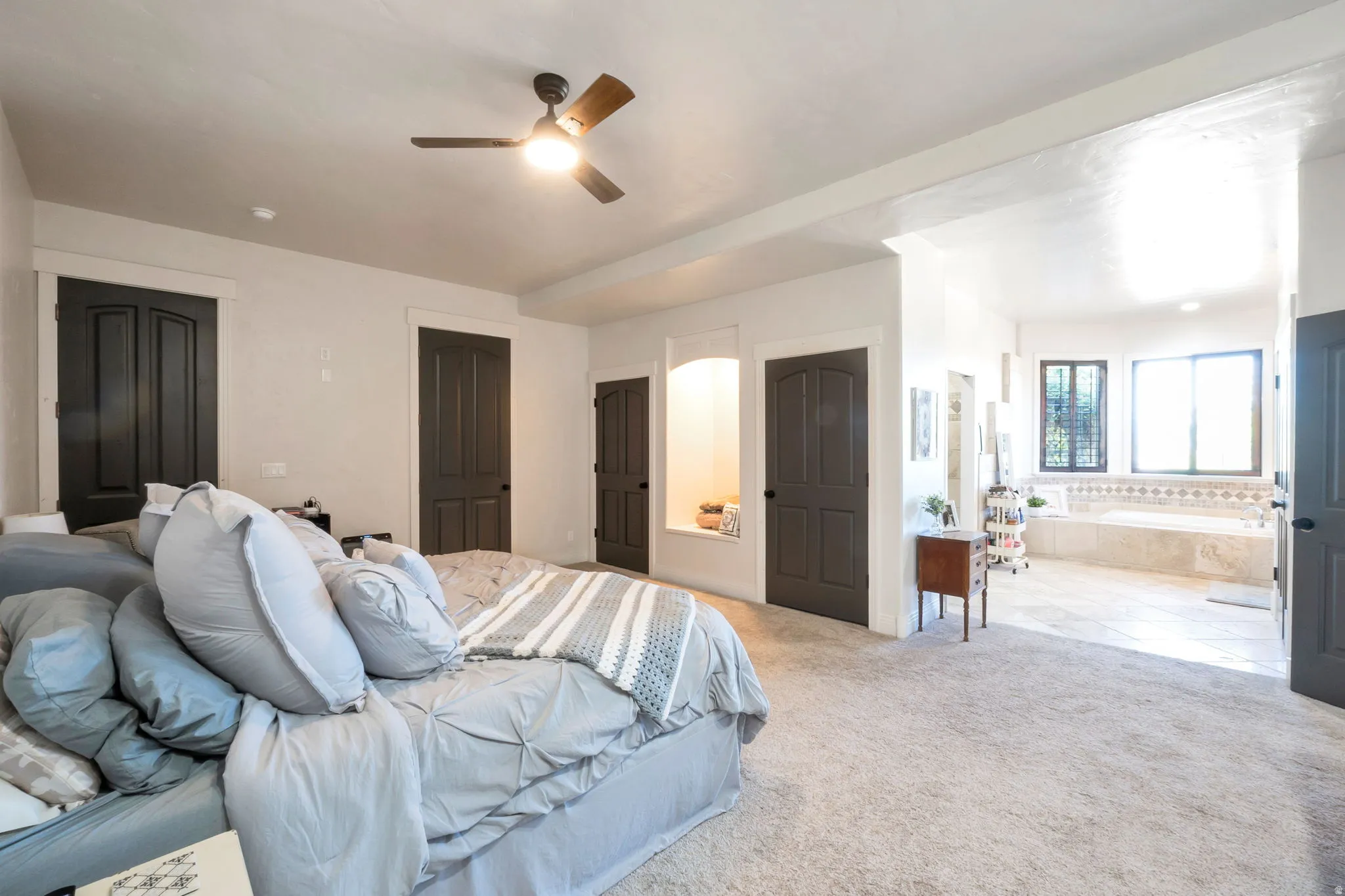 basement apartment bedroom