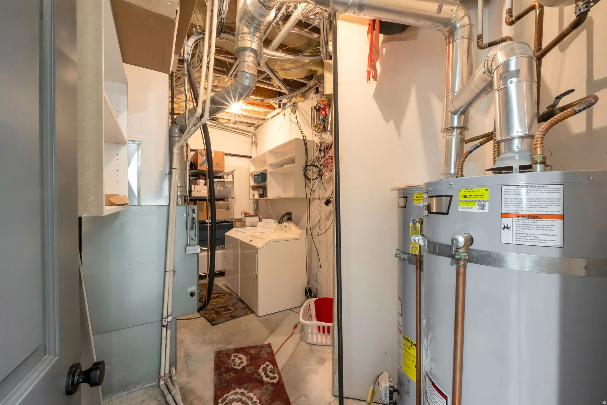 basement main laundry