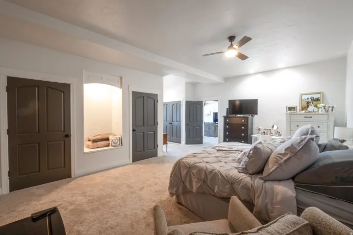 basement apartment bedroom