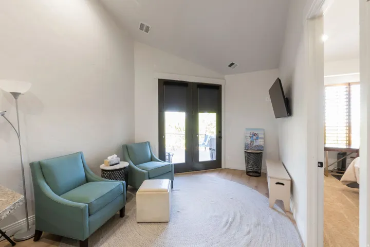 Main floor apartment sitting area