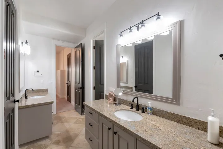 Basement jack n jill bath