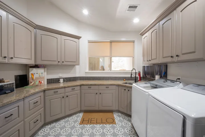 main floor laundry