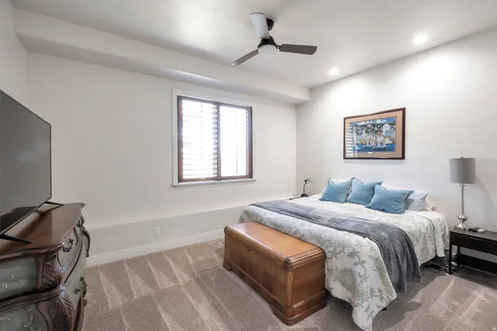basement bedroom