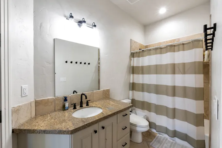 basement full bath/outside entrance for pool