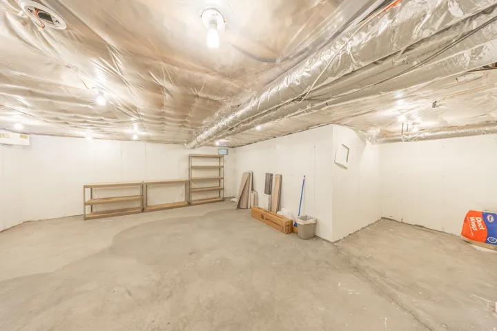 Large Basement storage room