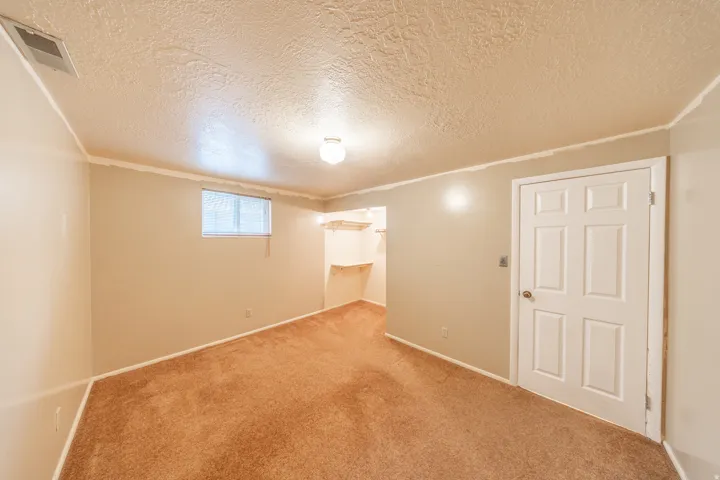 Basement bedroom