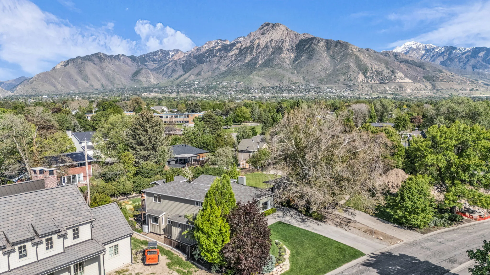 Aerial perspective showcasing Mount Olympus & Holloway Drive