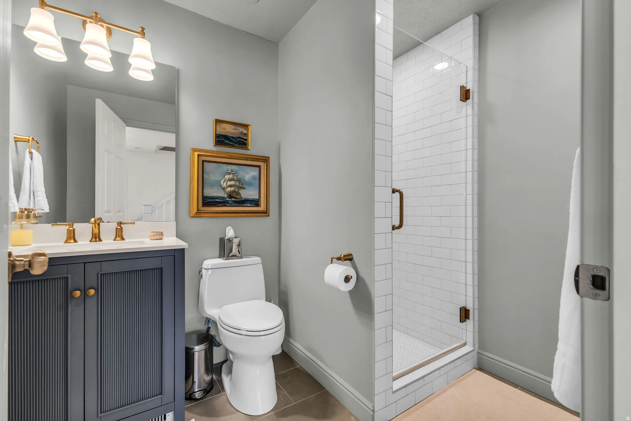 3/4 bathroom