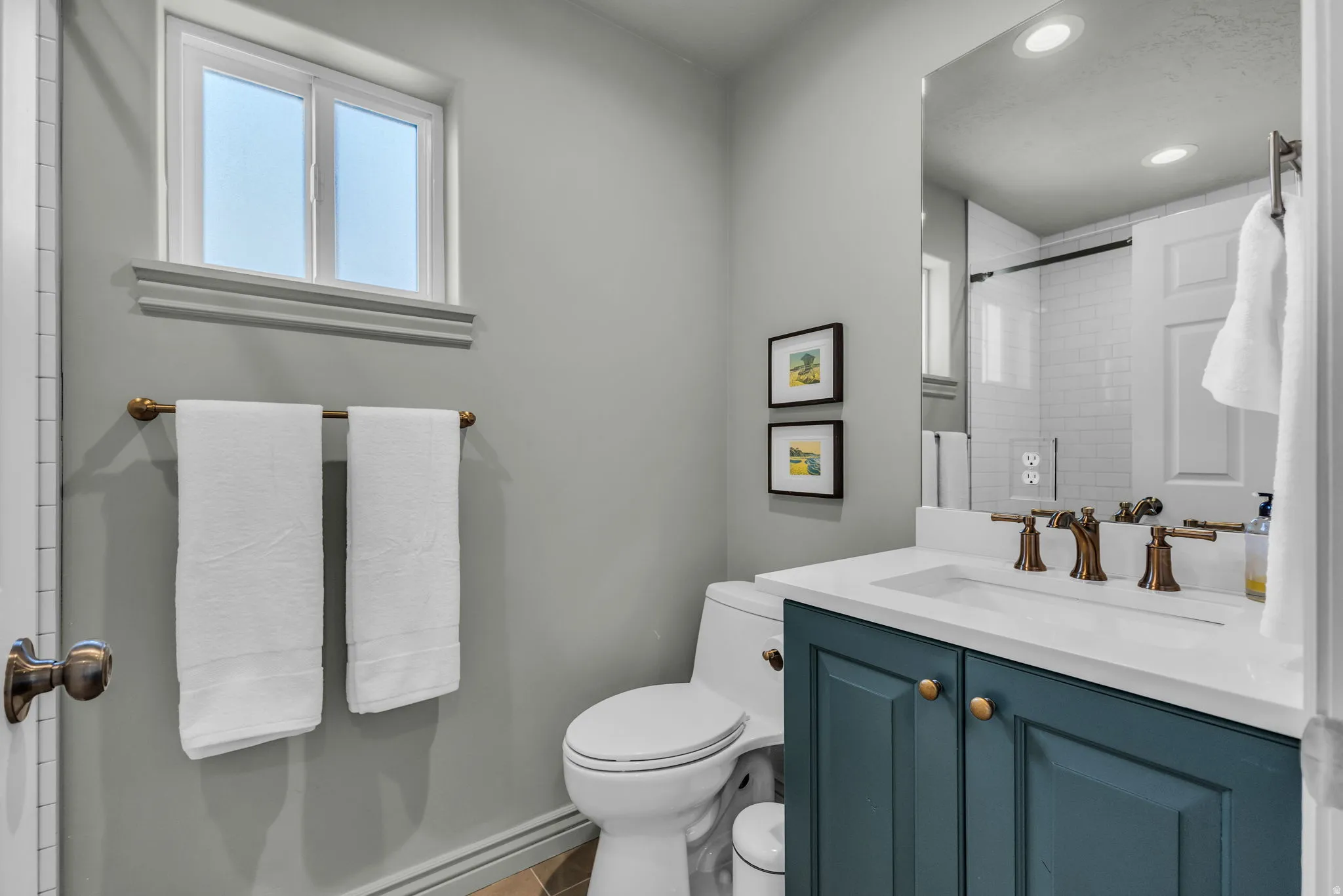 3/4 bathroom