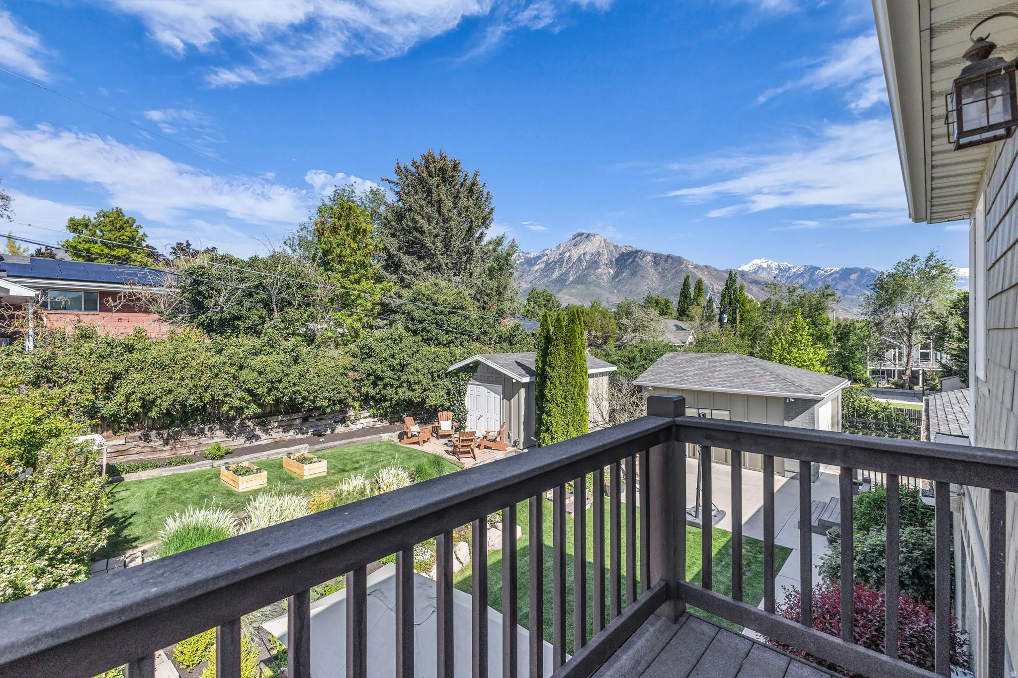 Balcony views of Mount Olympus