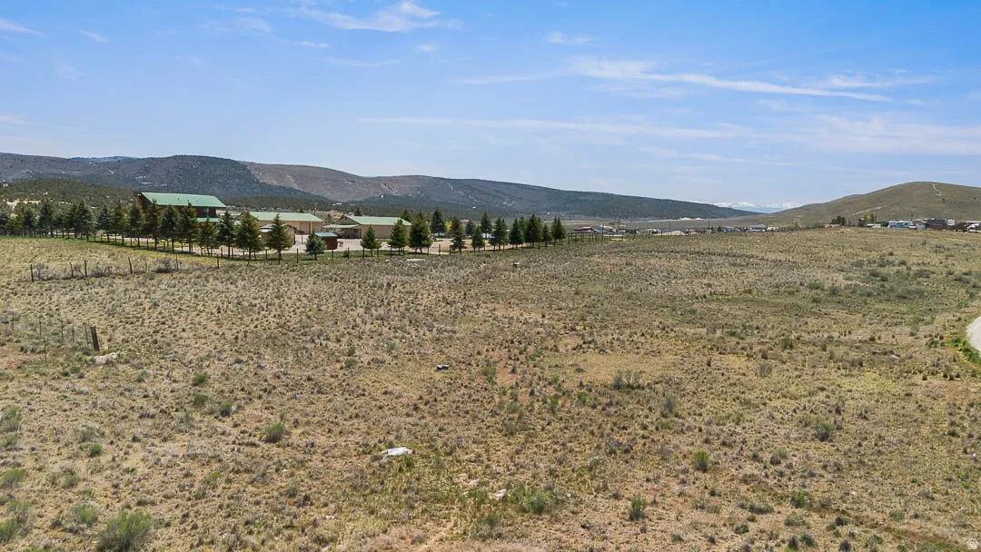 Expansive open land with natural ground cover