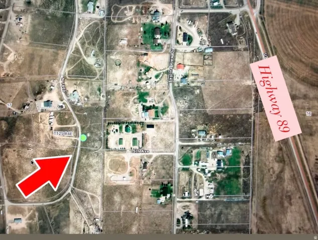 Aerial Map. Illustrating the property's location and surrounding infrastructure
