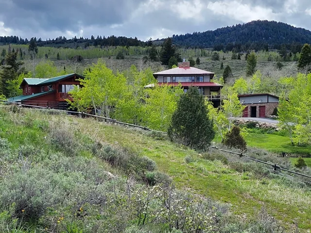 Expansive natural landscape featuring rolling hills and diverse vegetation