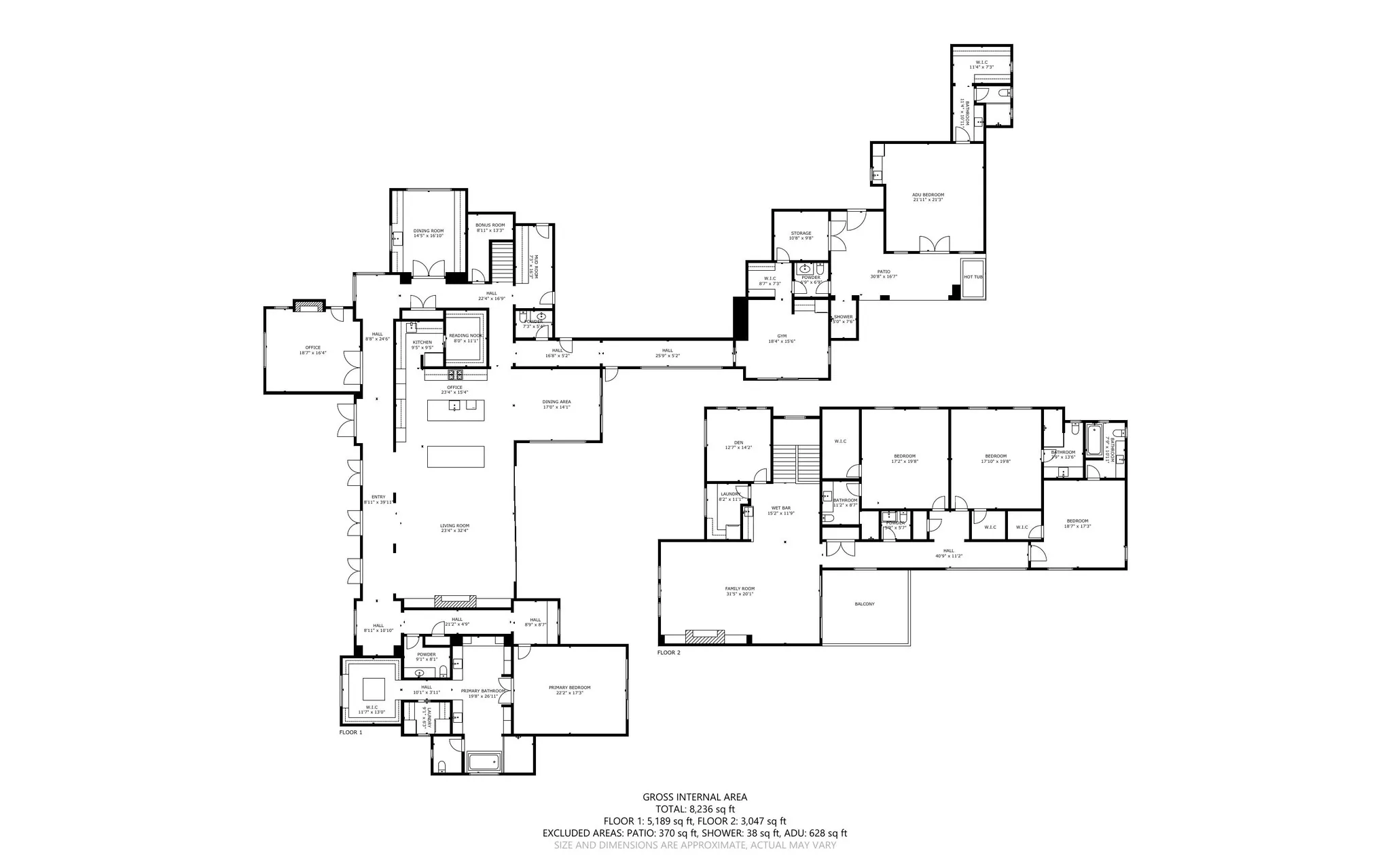 View of home floor plan