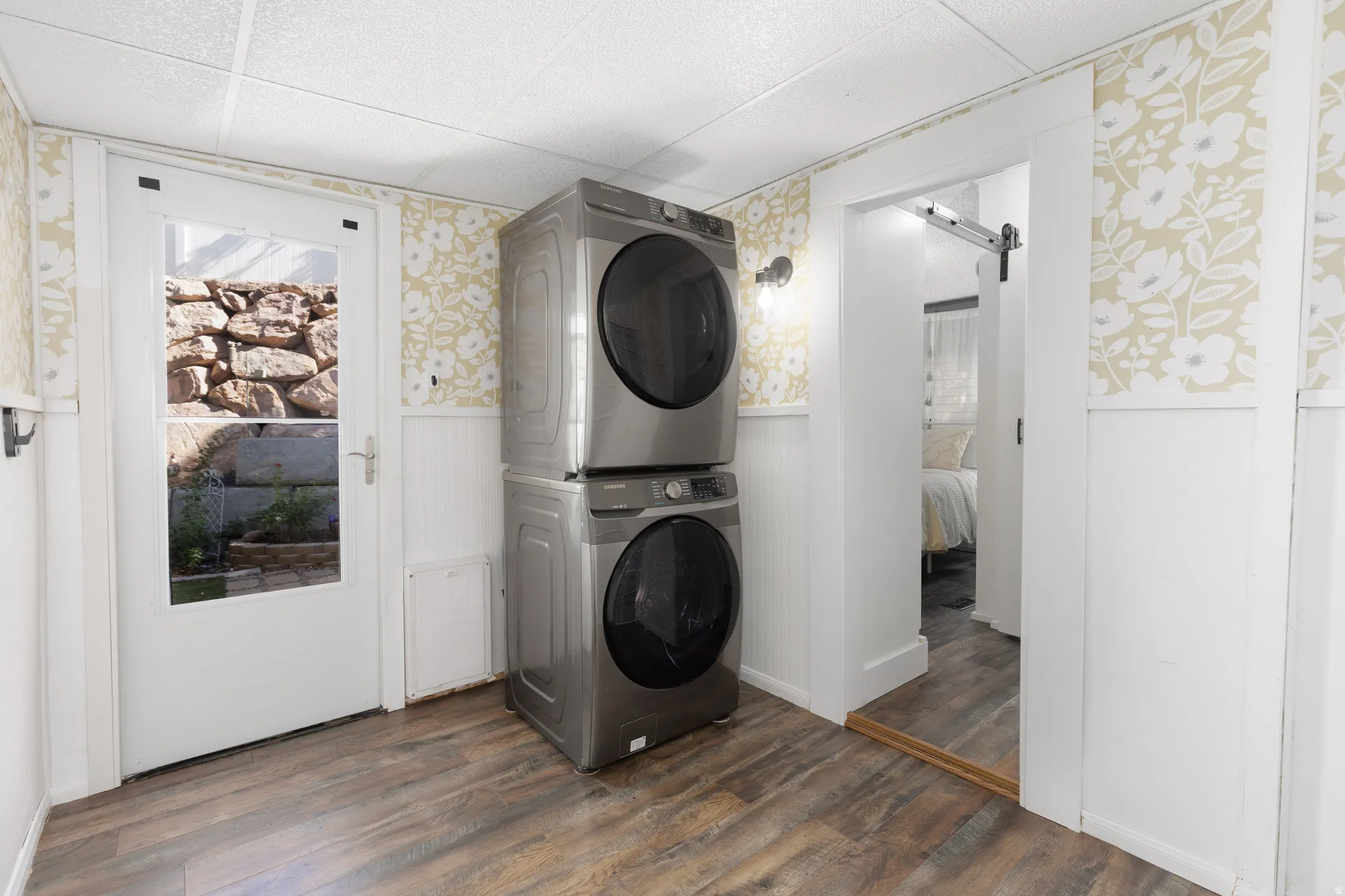 Indoor Laundry Area