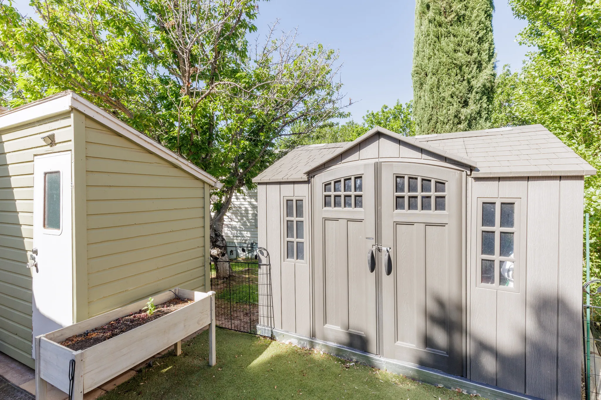 Dual Storage Sheds