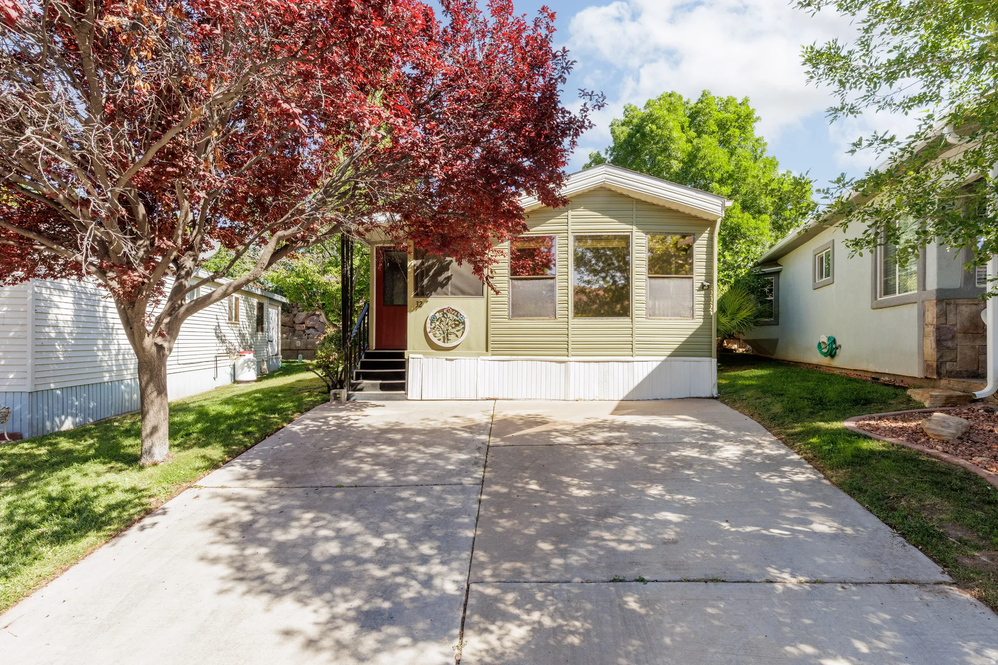 Driveway & Primary Entrance