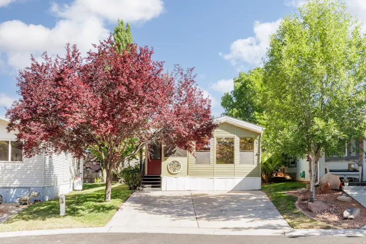 Front Exterior & Mature Landscaping