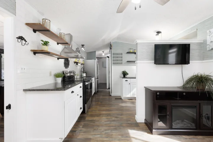 Living Area & Kitchen Overview