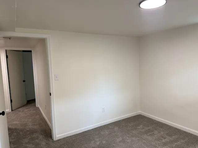 Neutral-toned carpet flooring