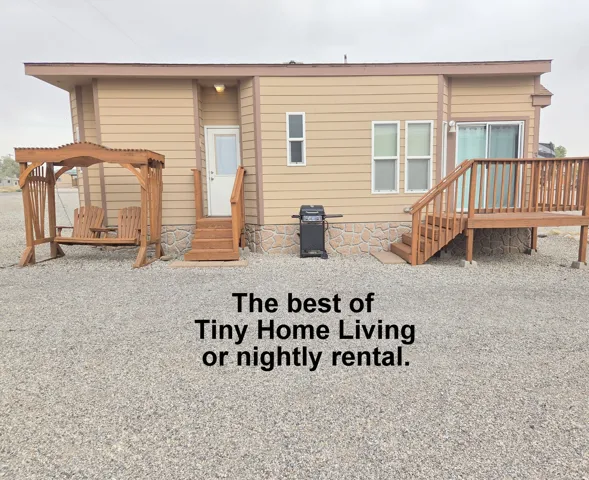 Tiny home or zoned nightly rental.