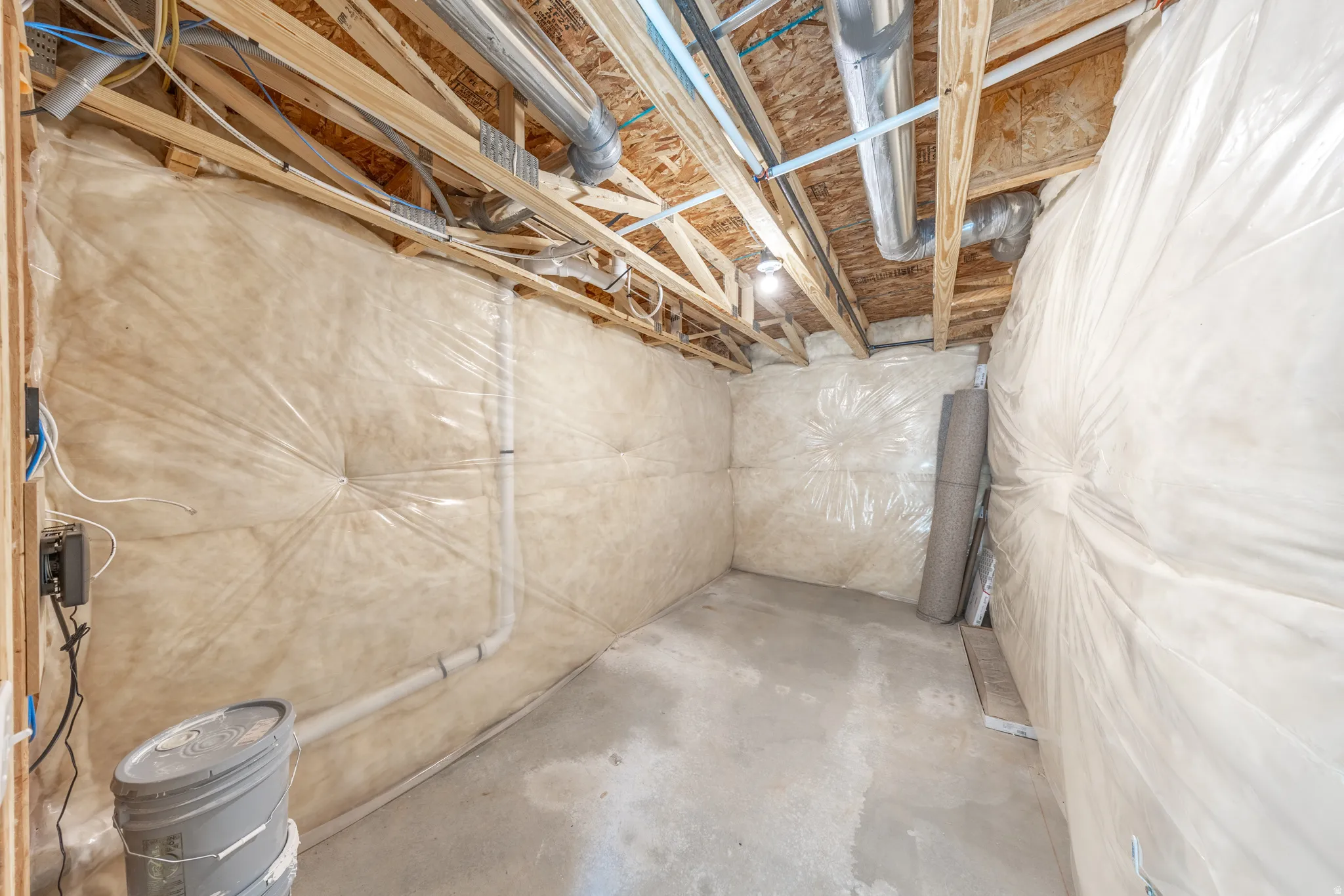 Unfinished basement