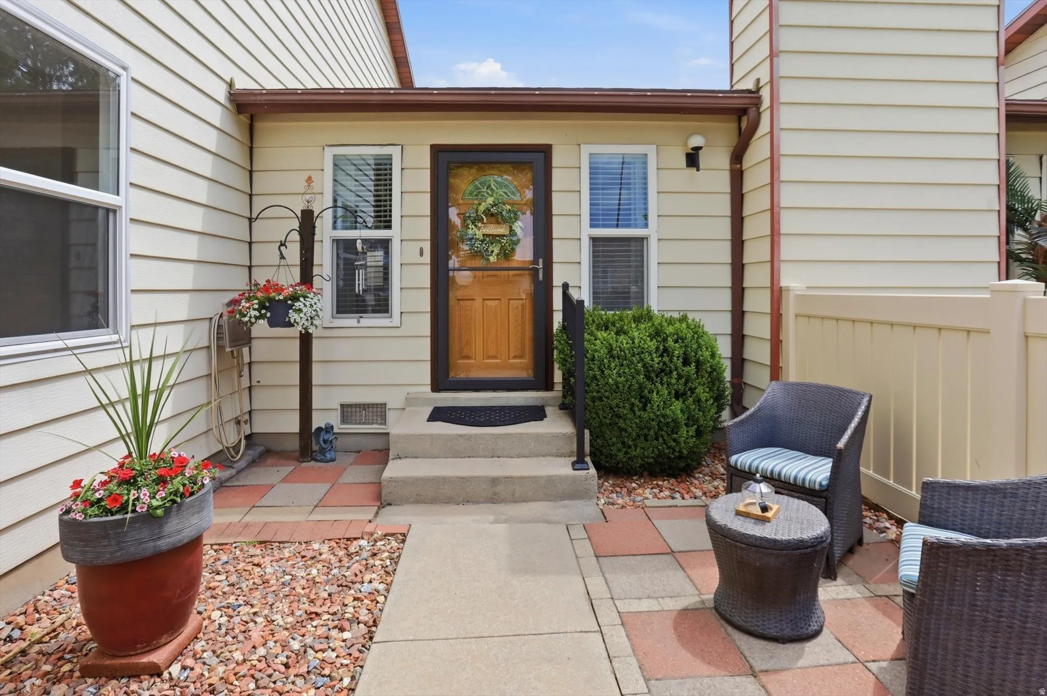 Exterior entry