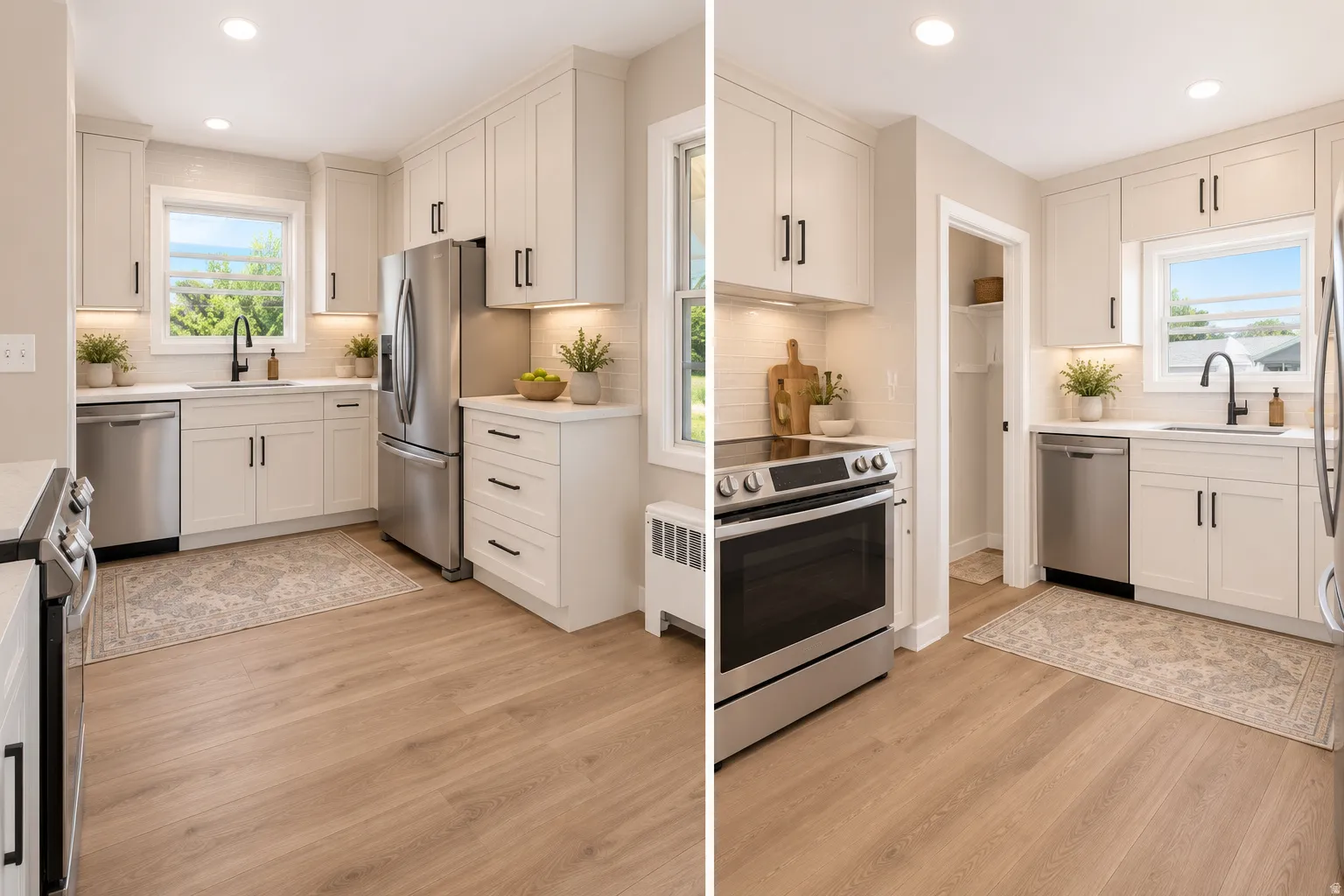 AI image of what the remodeled kitchen could look like