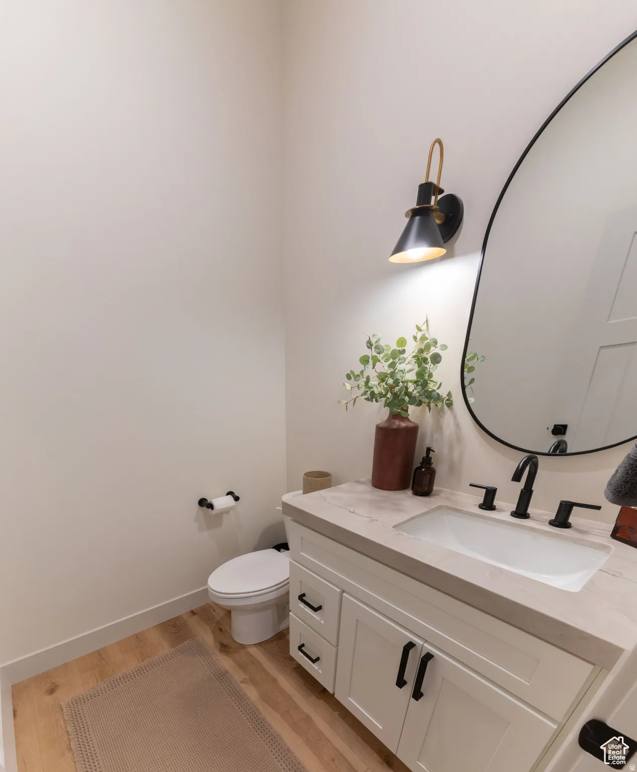 1/2 bathroom on main floor