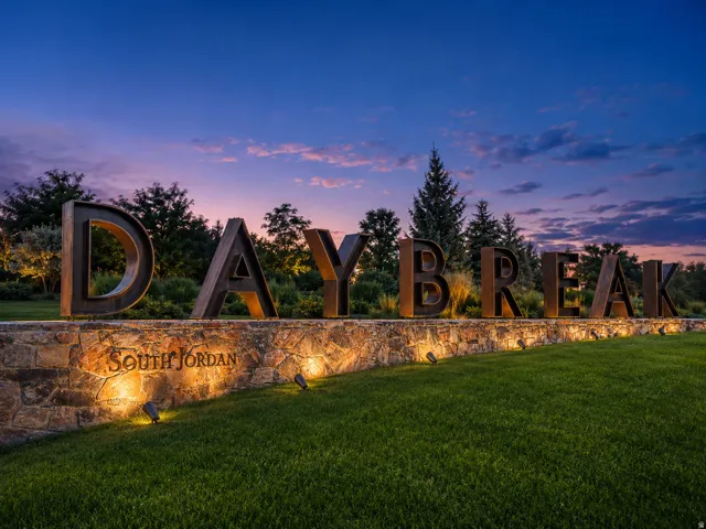 Daybreak is a nationally recognized master-planned community in South Jordan, Utah, thoughtfully designed around walkability, open space, and a strong sense of connection. Residents enjoy miles of trails, abundant parks, Oquirrh Lake, and a vibrant downto