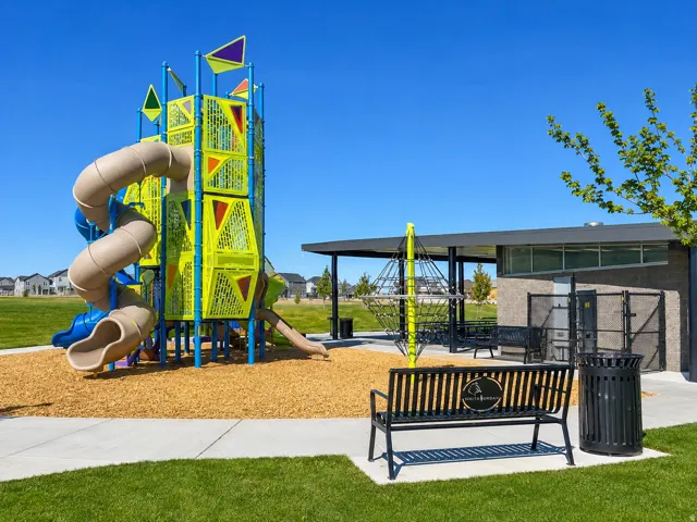 Highland Park also offers a pavilion and reservable outdoor spaces, giving residents a beautiful setting for private gatherings, subject to availability.