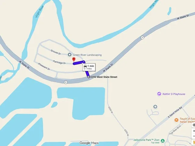 Location Map. Illustrating the spatial relationship of the property to local infrastructure