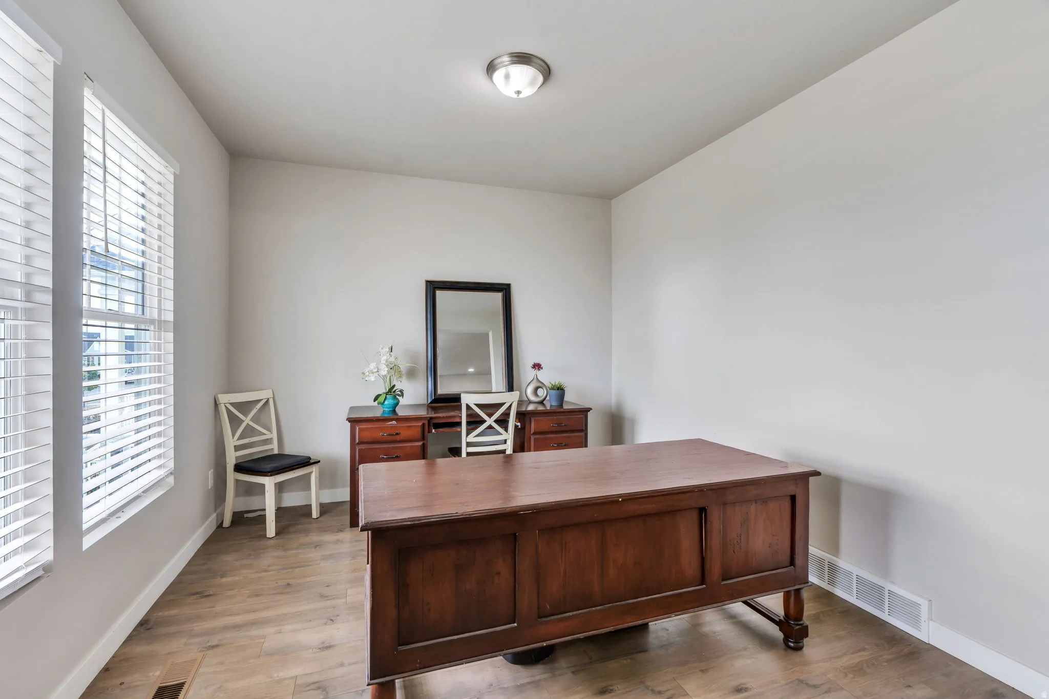 Front room flex space can be used as formal living room, dining, or office.