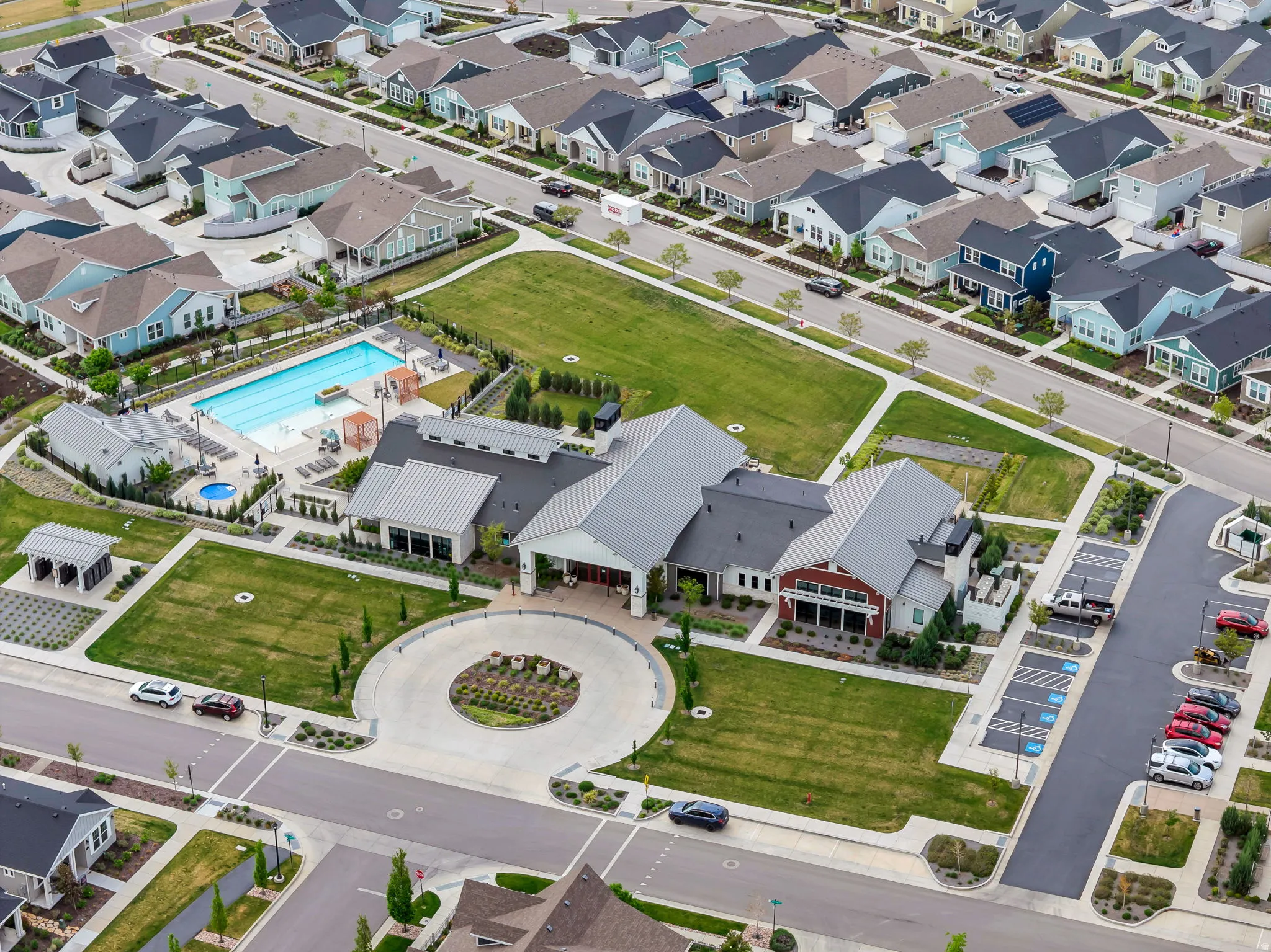 Community center and pool very close by