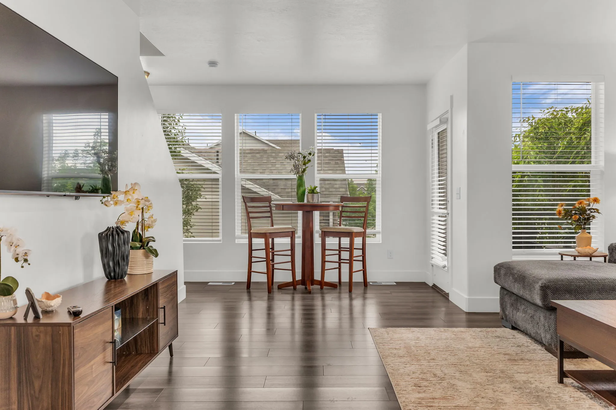 View toward the 2nd floor patio