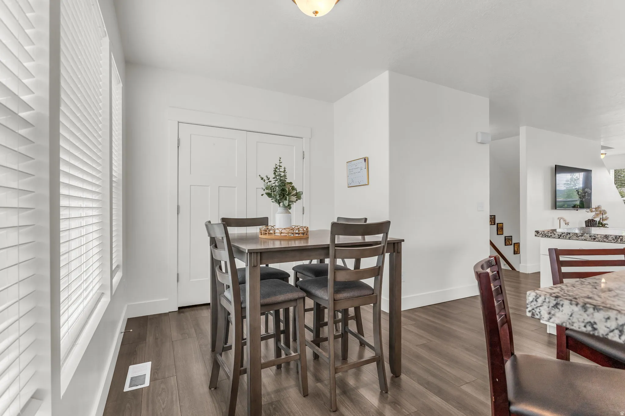 Huge pantry just beyond the dining area