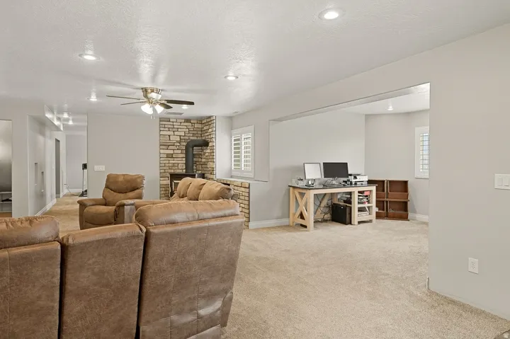 Expansive family room