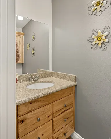 Half bath on main level