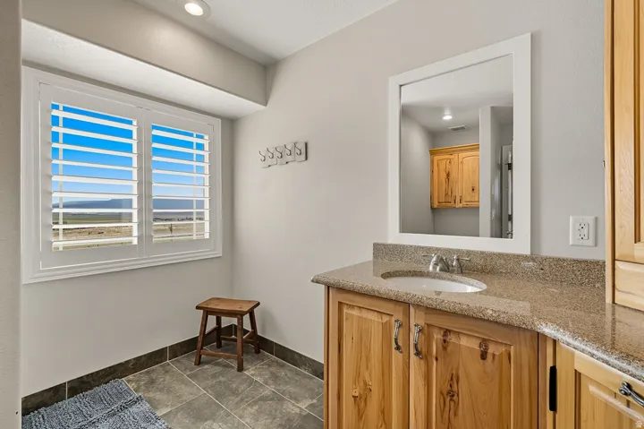 Master bathroom vanity
