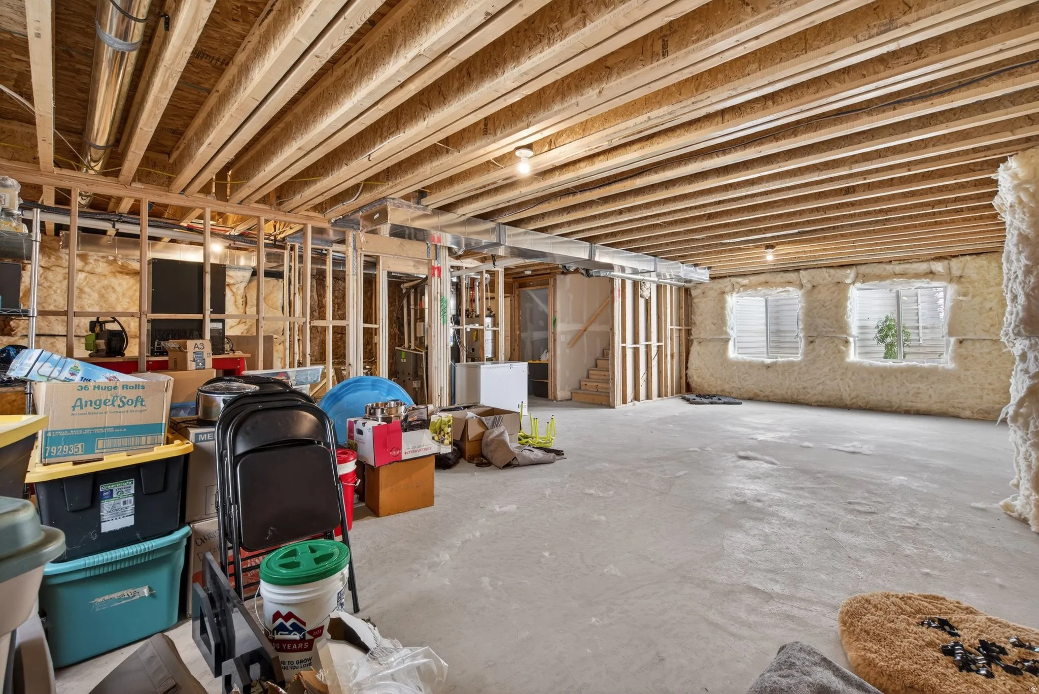 Future bedroom and family room